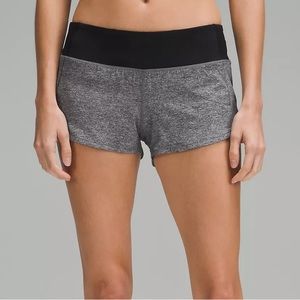 Lululemon speed up shorts size 4 grey